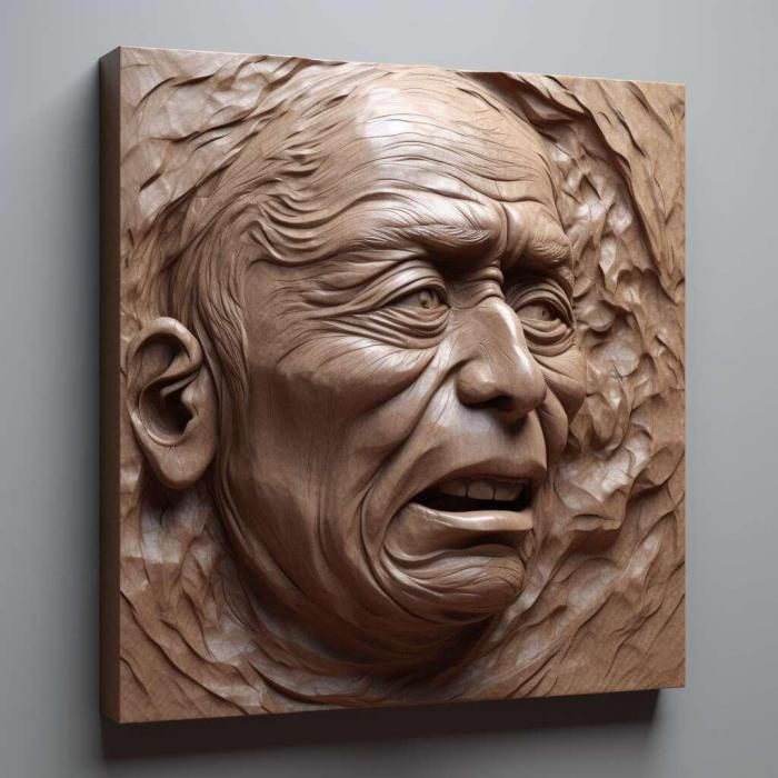 نموذج ثلاثي الأبعاد لآلة CNC 3D Art 